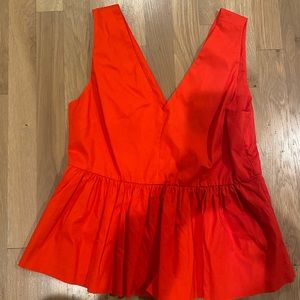 J Crew Peplum Blouse